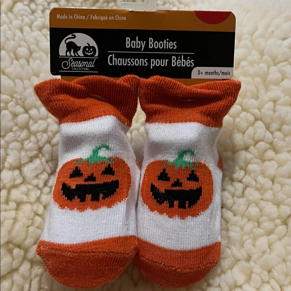 Halloween Baby Pumpkin Socks